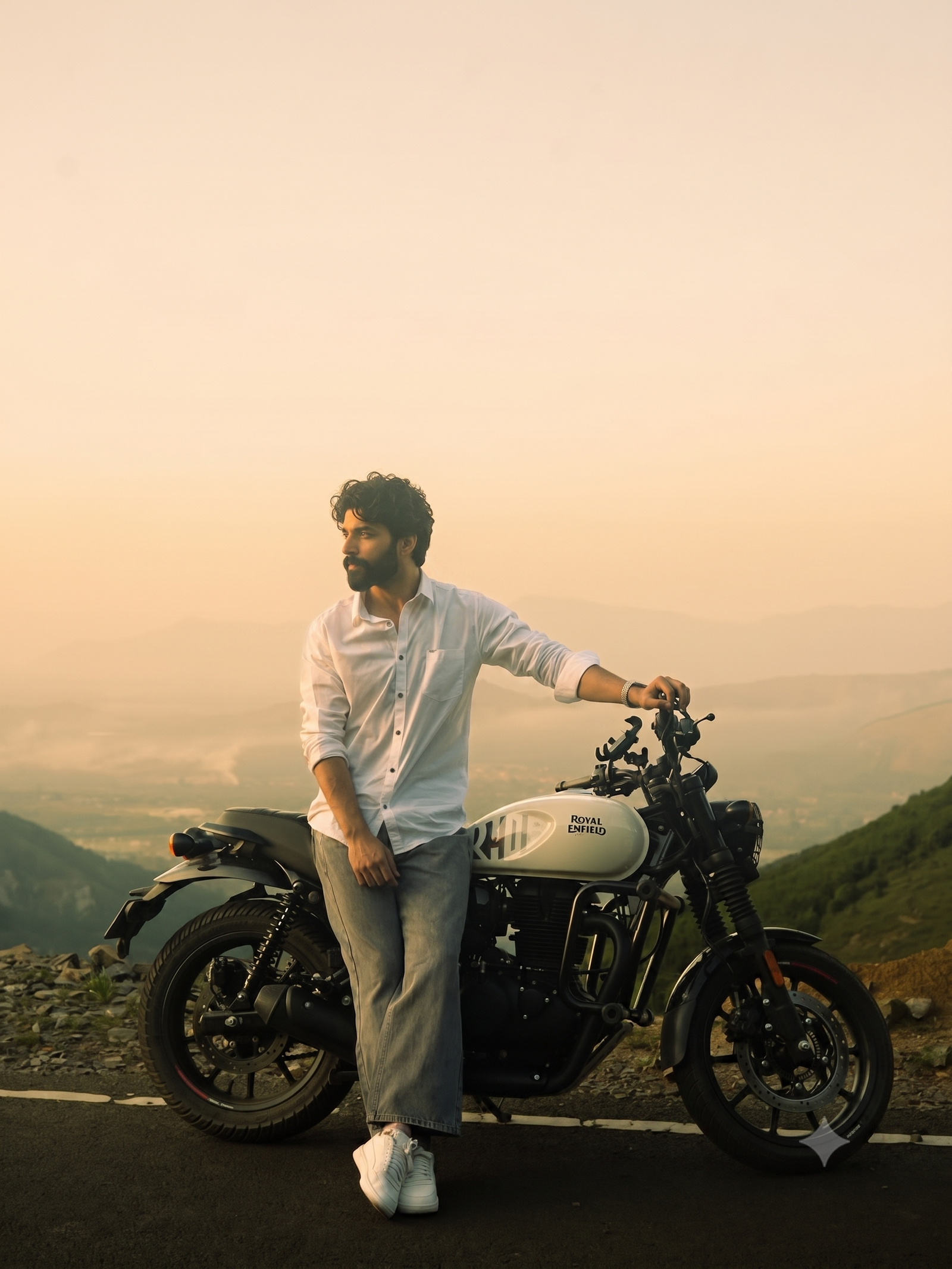 Cinematic Scene — Mountain Road